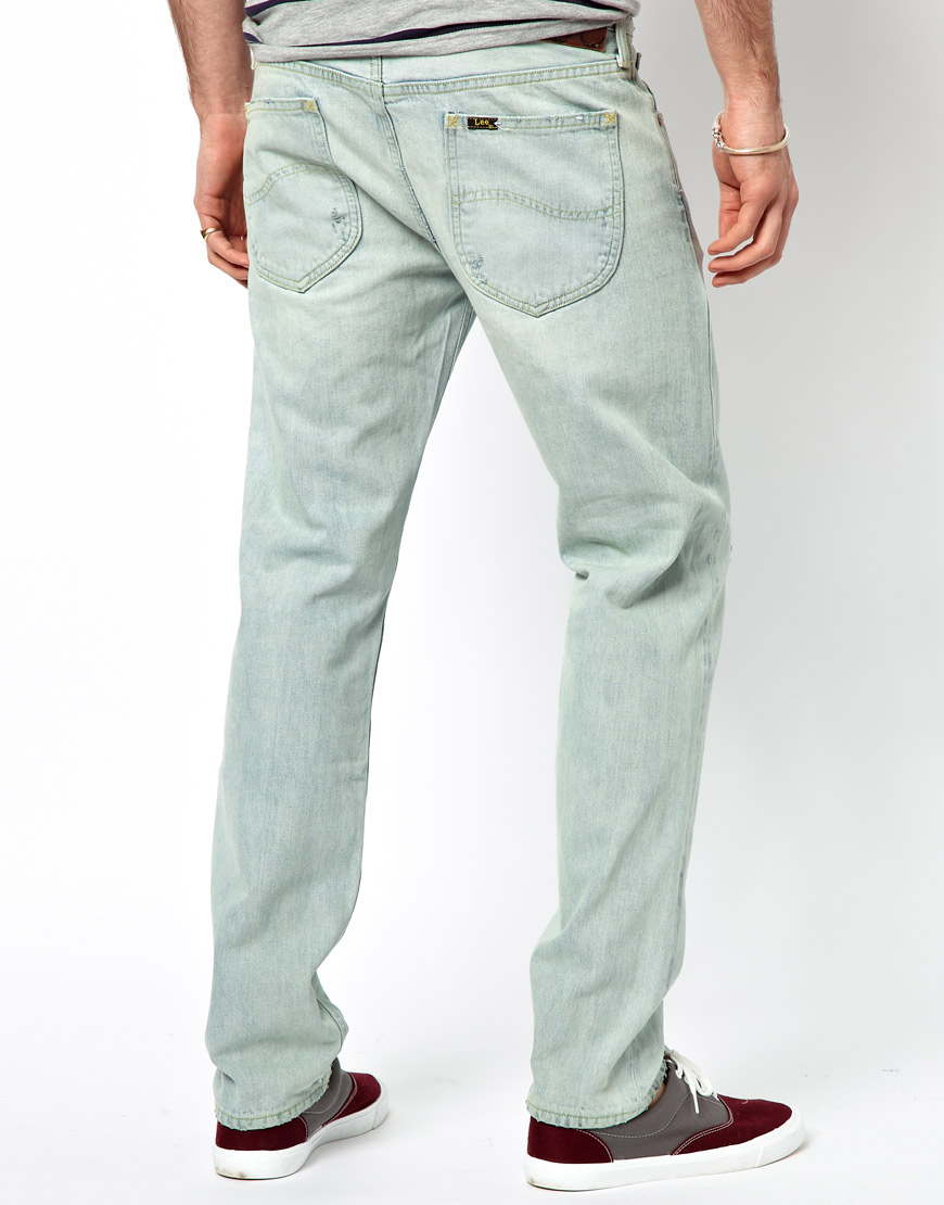Lee Jeans Lee 101 S Jeans Slim Fit Isko White Selvage in Blue for Men ...