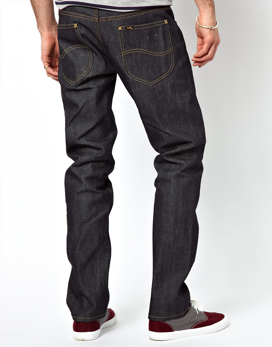 Lyst - Lee Jeans Lee 101 S Jeans Slim Fit Kaihara Blue Selvage Dry ...