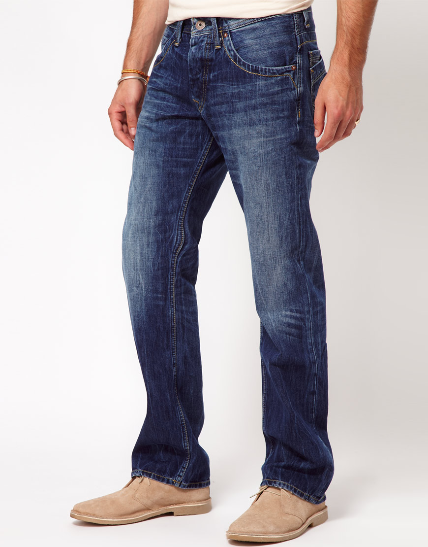 Pepe Jeans Loose Jeanius in Blue for Men | Lyst