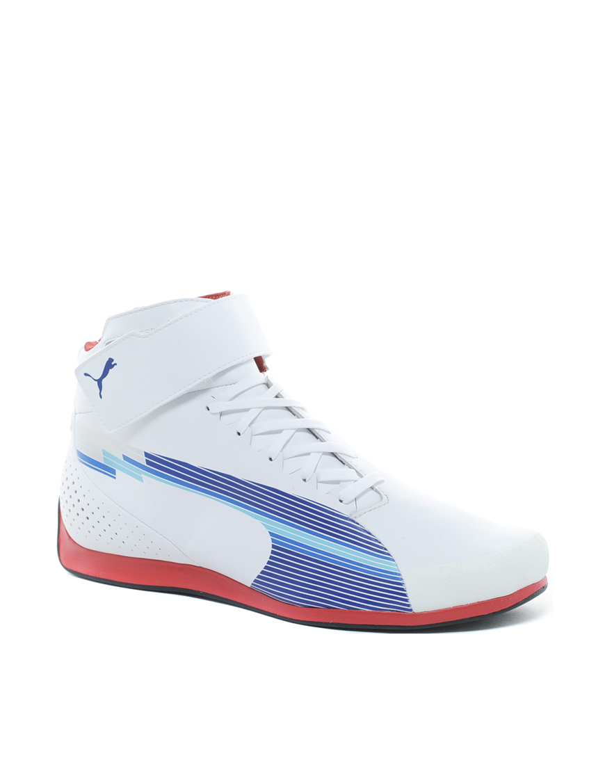 PUMA Evospeed Mid Trainers in White for Men - Lyst