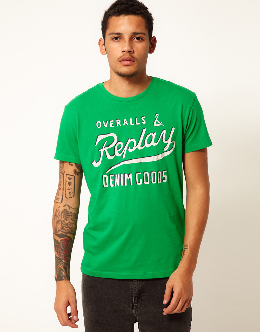 replay t shirt sale