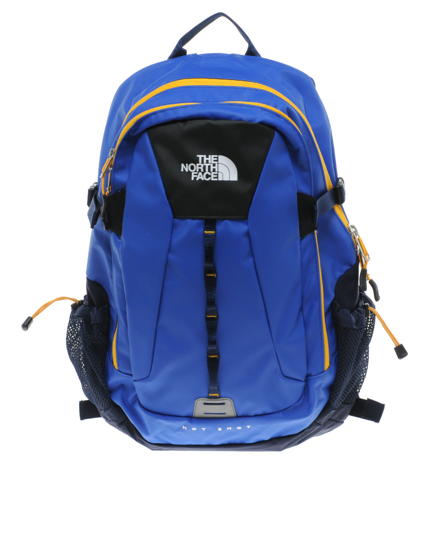 The North Face Camp Hot Shot Backpack In Blue For Men Lyst