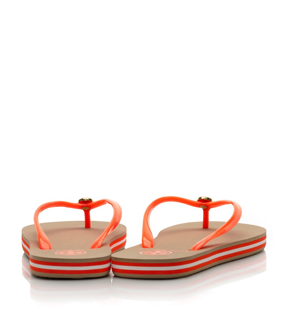 tory burch orange heels