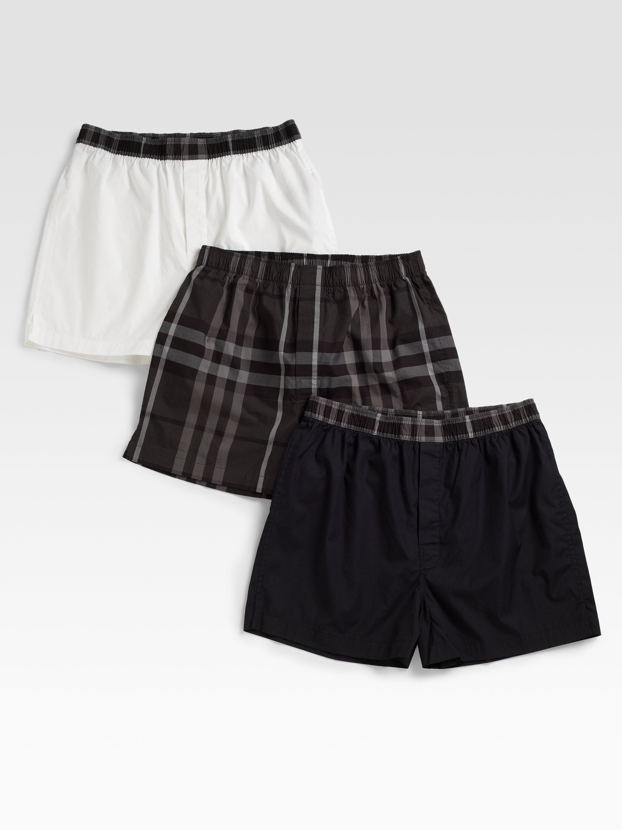 Burberry Boxer Set 3pack in Black for 