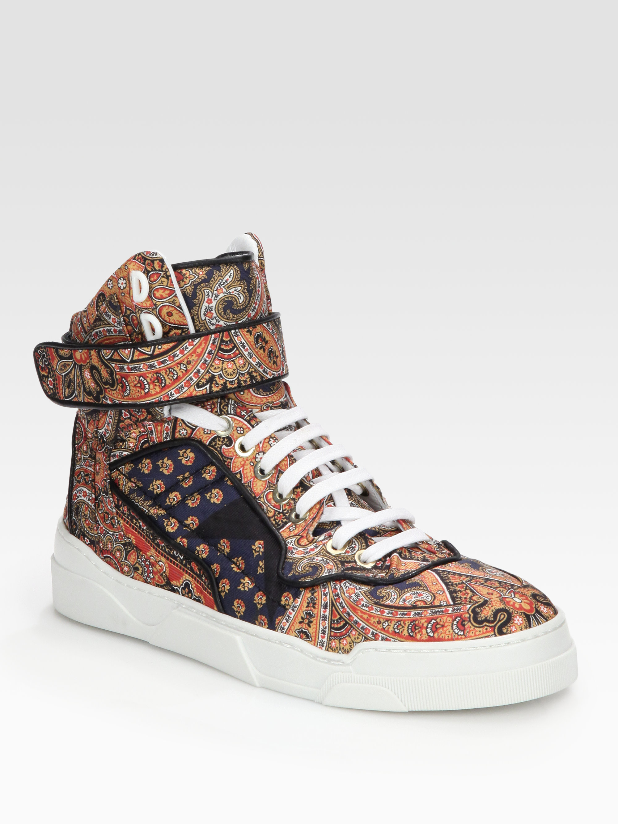 orange givenchy sneakers