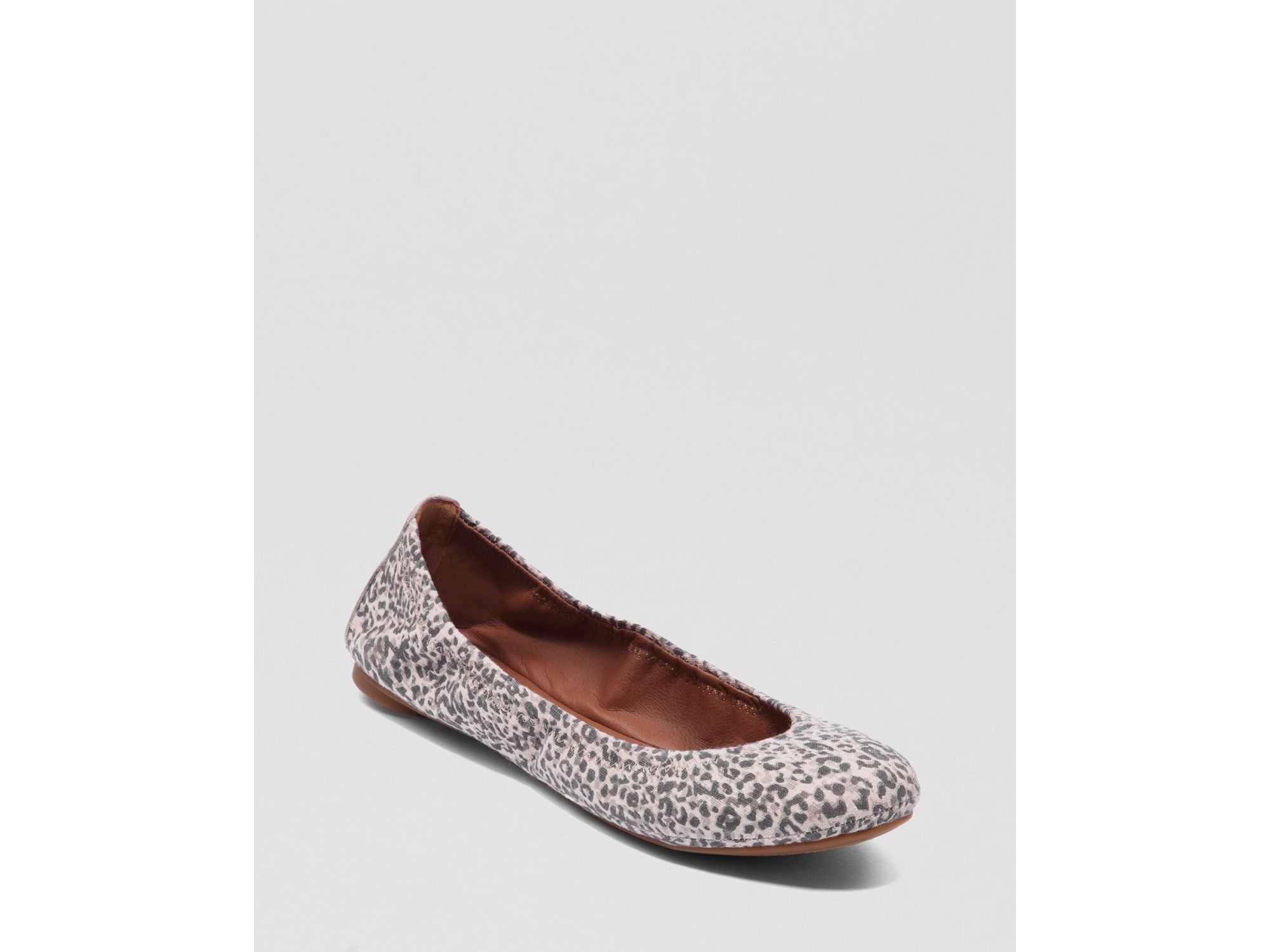 lucky leopard print flats