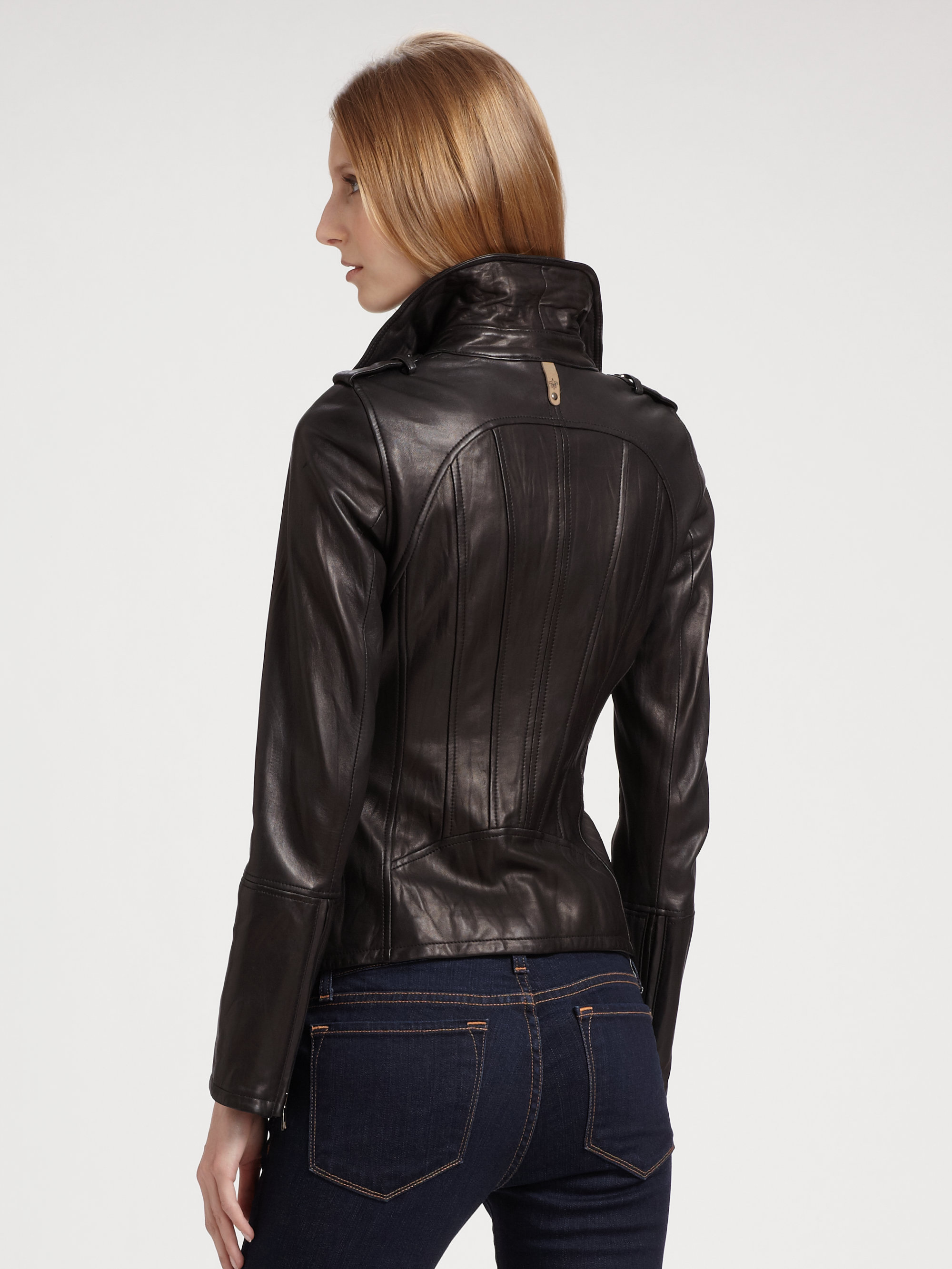mackage lauren leather jacket
