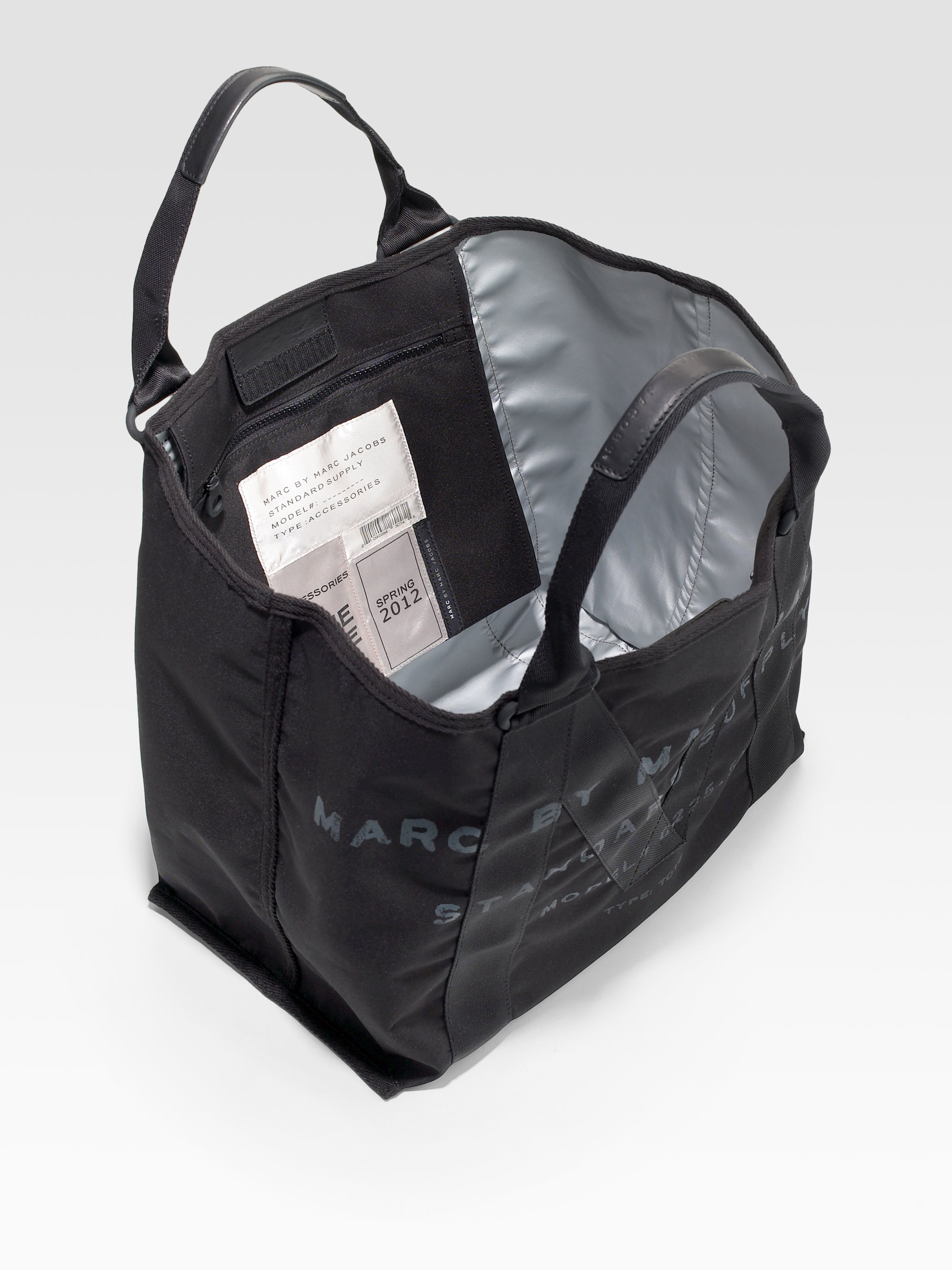 marc jacobs canvas tote bolsas