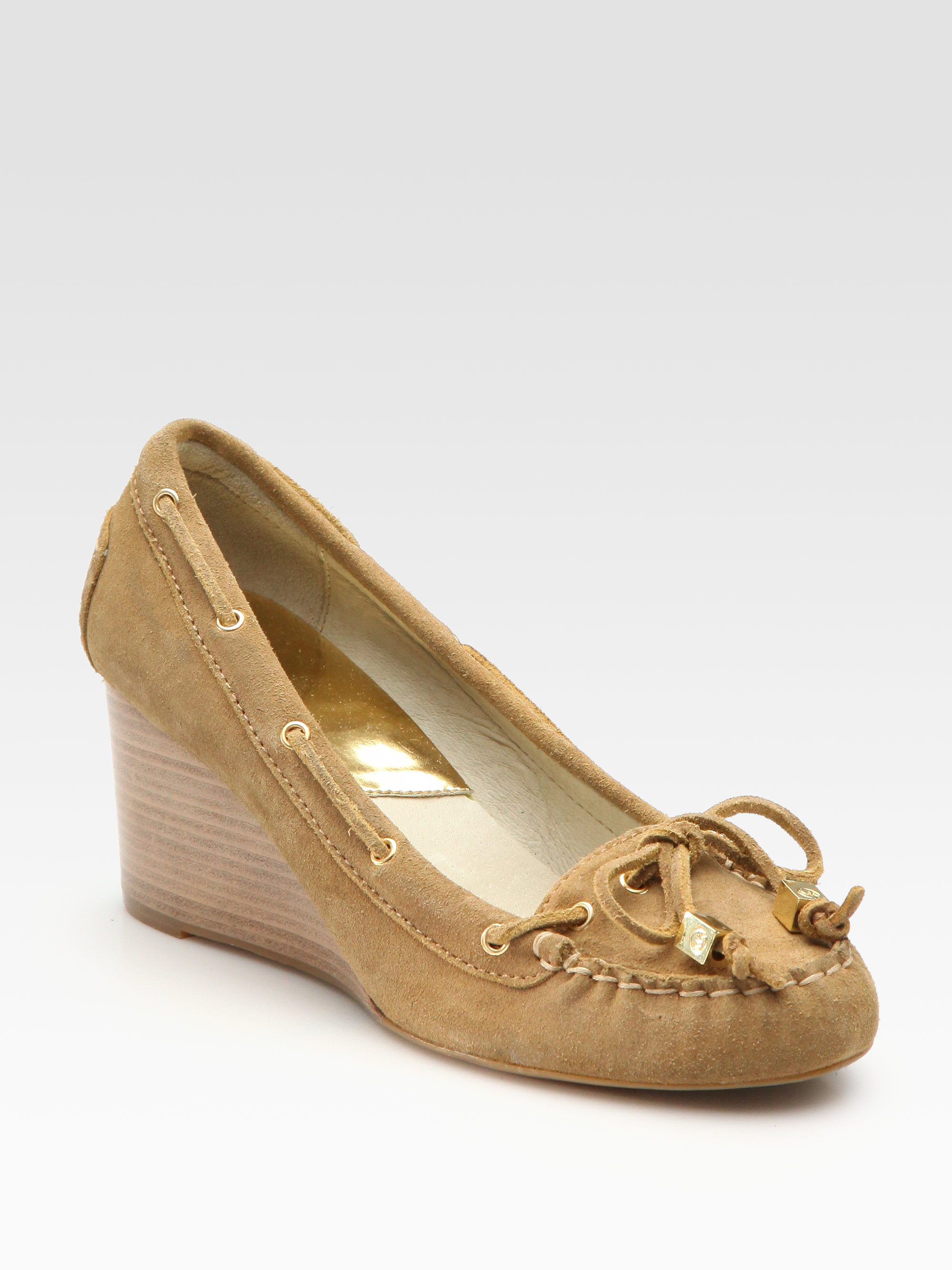 wedge moccasin shoes