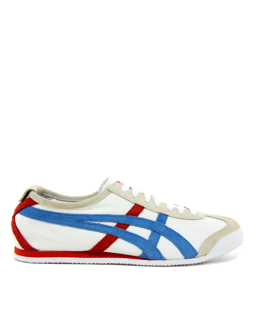 Onitsuka Tiger Mexico 66 Cv Vintage Canvas Trainers in White for Men | Lyst