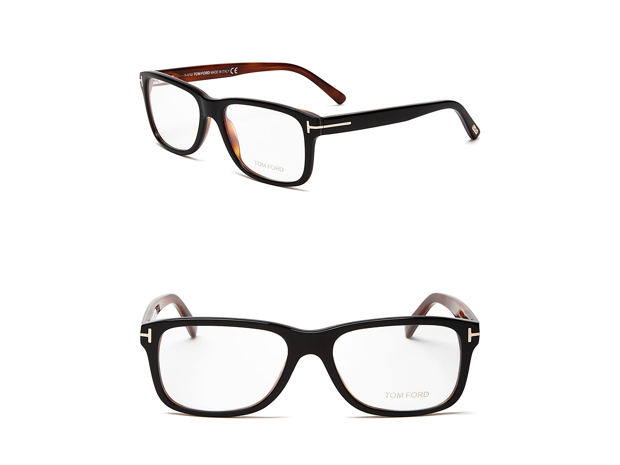Tom Ford Square Optical Frames in Black for Men Lyst