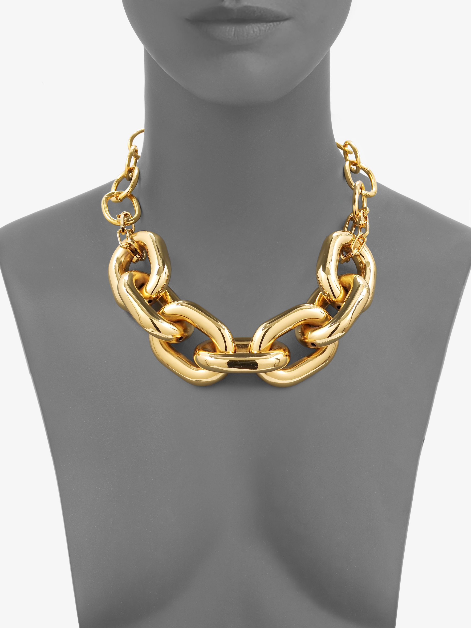 BenAmun Chain Link Necklace in Gold (Metallic) Lyst