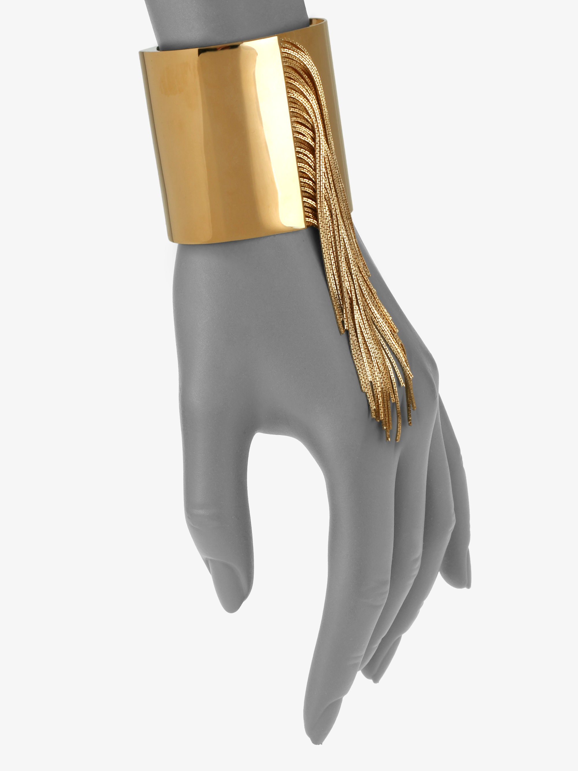 fringe cuff bracelet