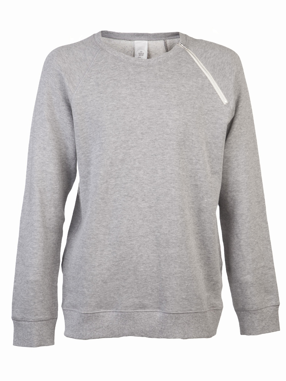Download AR Side Zipper Sweater in Grey (Gray) for Men - Lyst