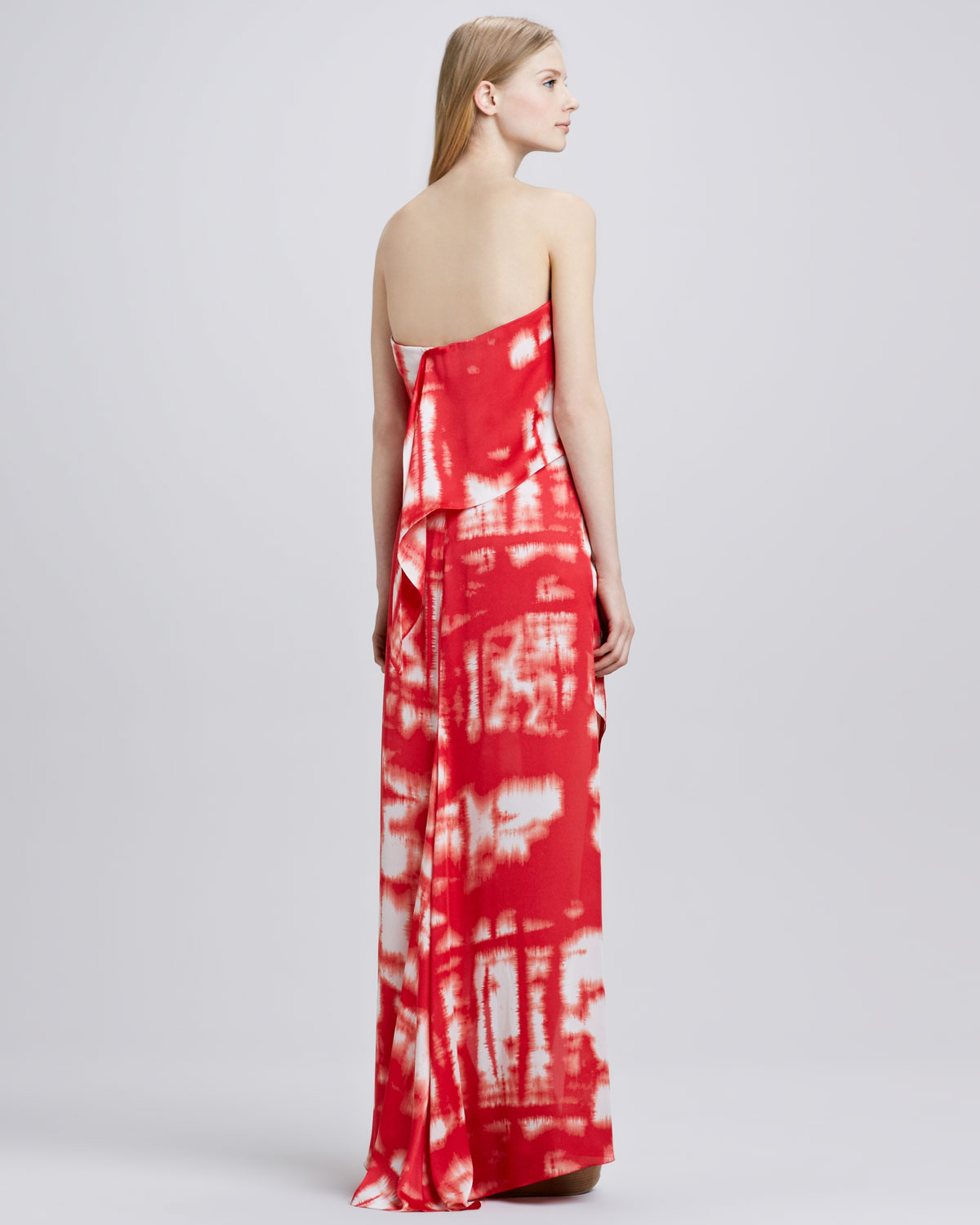 bcbg red maxi dress