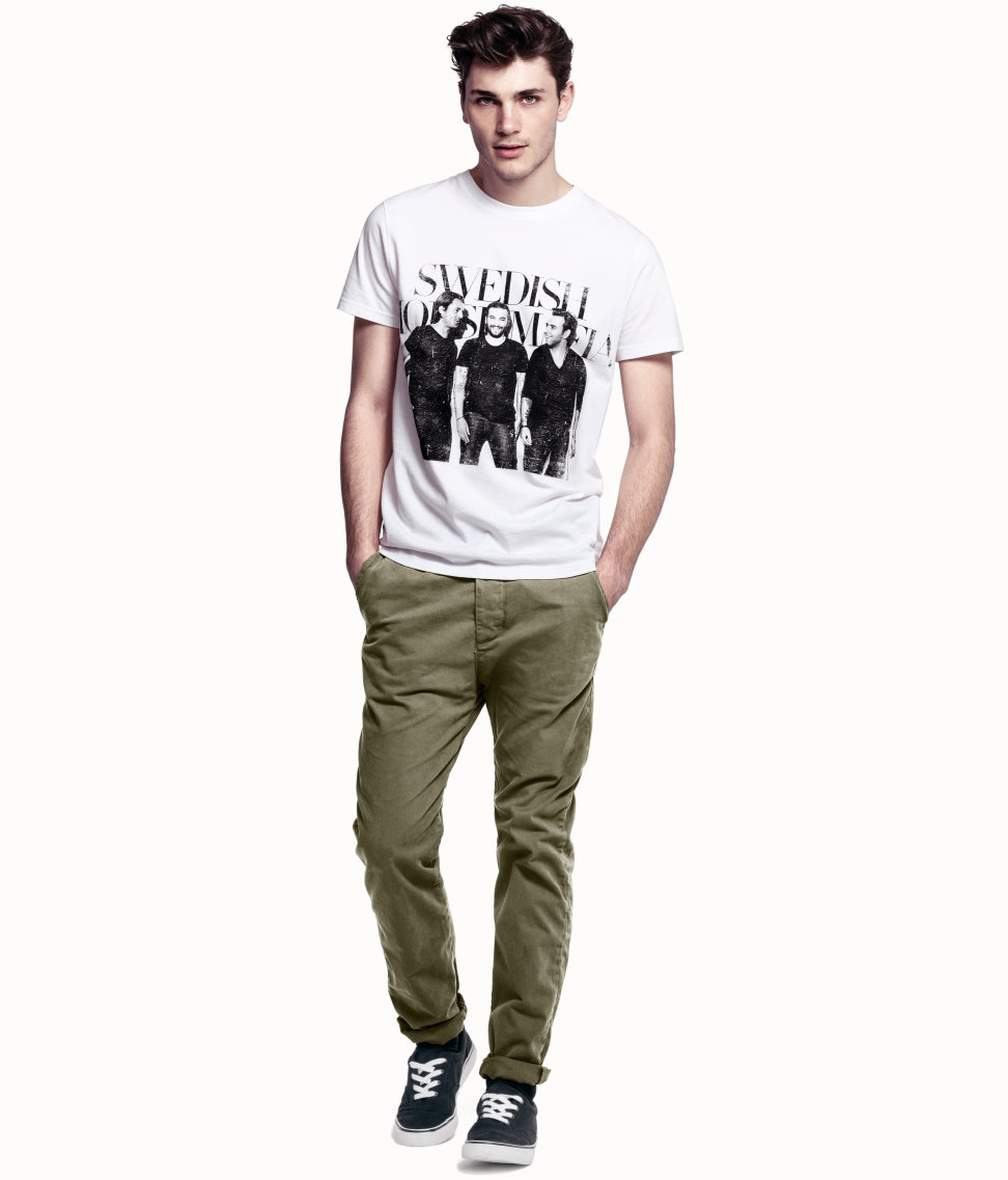 h and m chinos