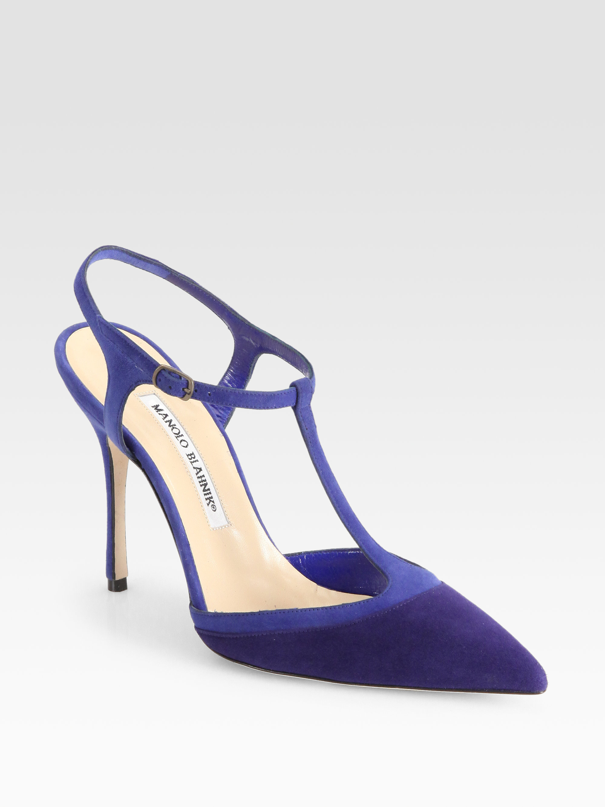 manolo blahnik t strap