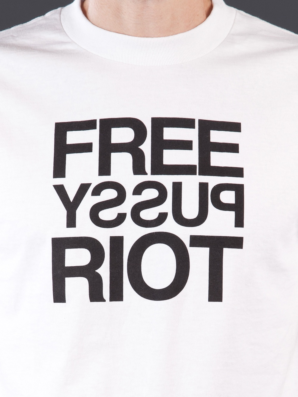 SSUR Free Pussy Riot Tshirt in White for Men | Lyst