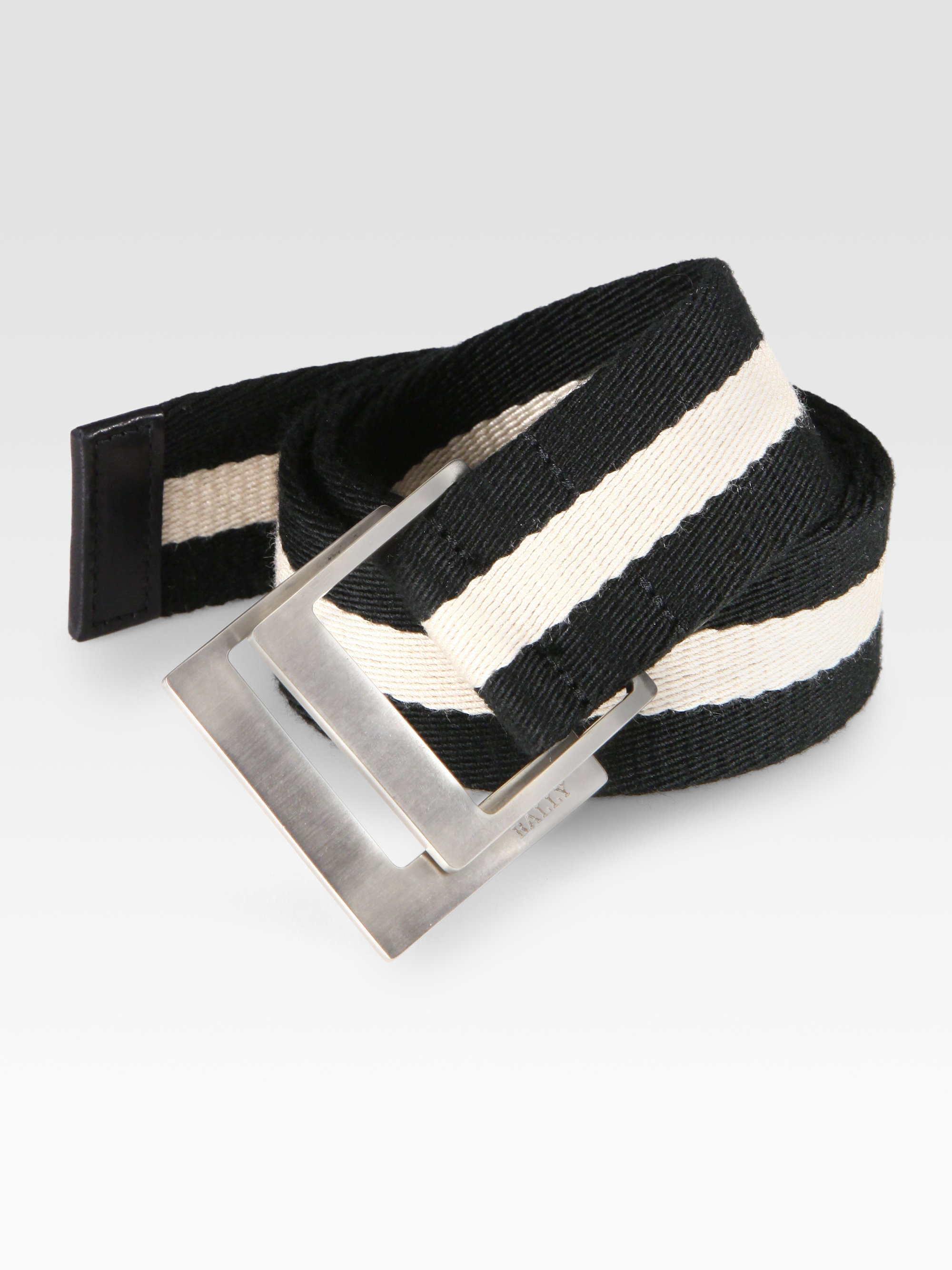 mens belts bally animal belt