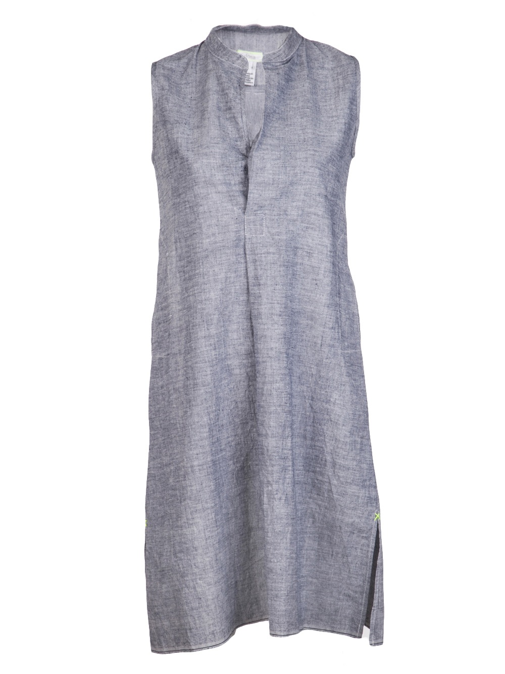 Dosa Sleeveless Cotton Shift Dress in Blue (chambray) | Lyst