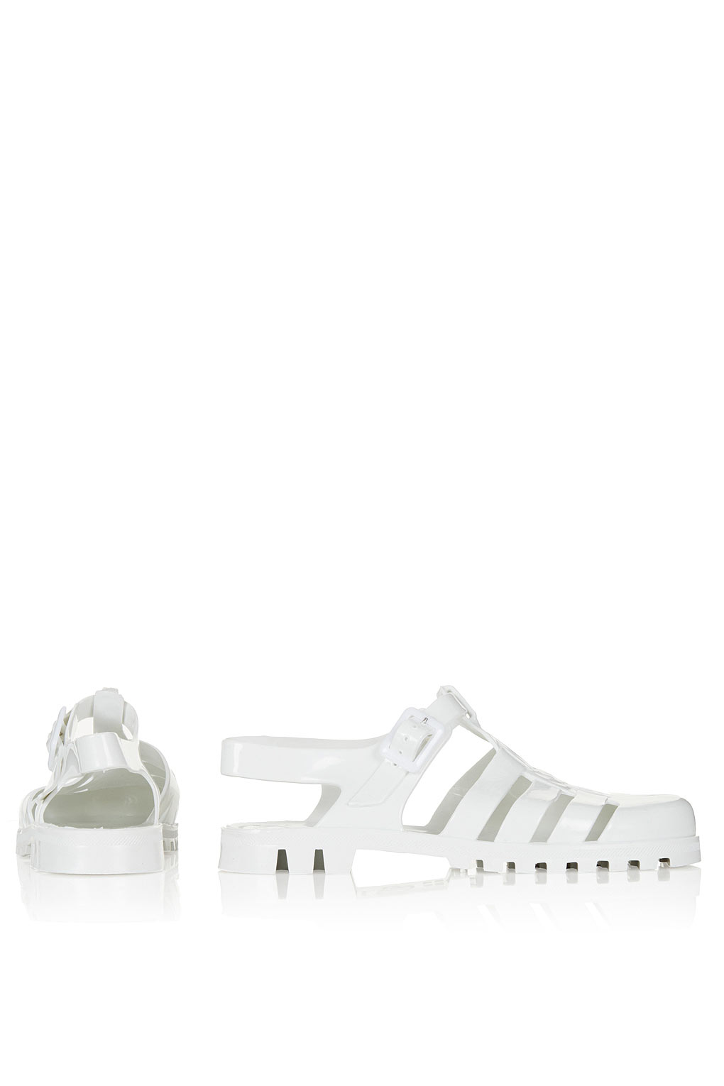Jelly Gladiator Sandals in White Lyst