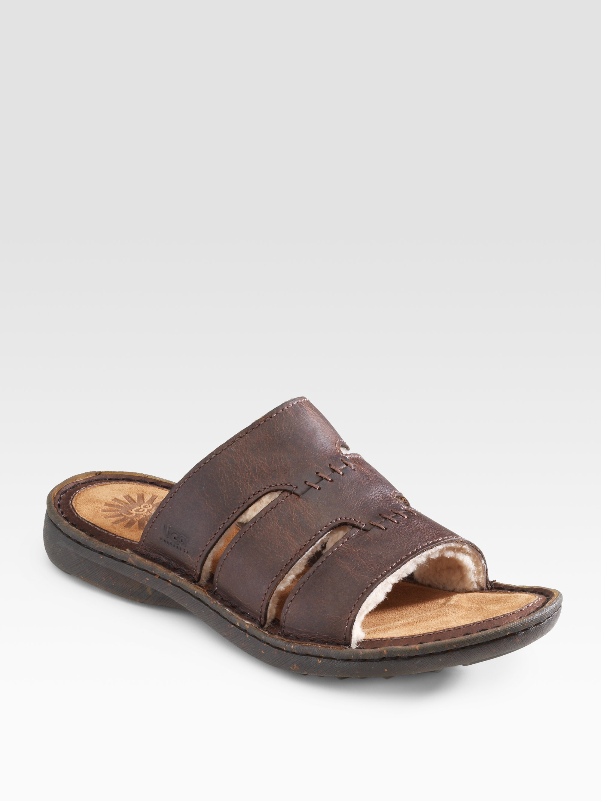 UGG Osprey Sandals in Brown for Men - Lyst