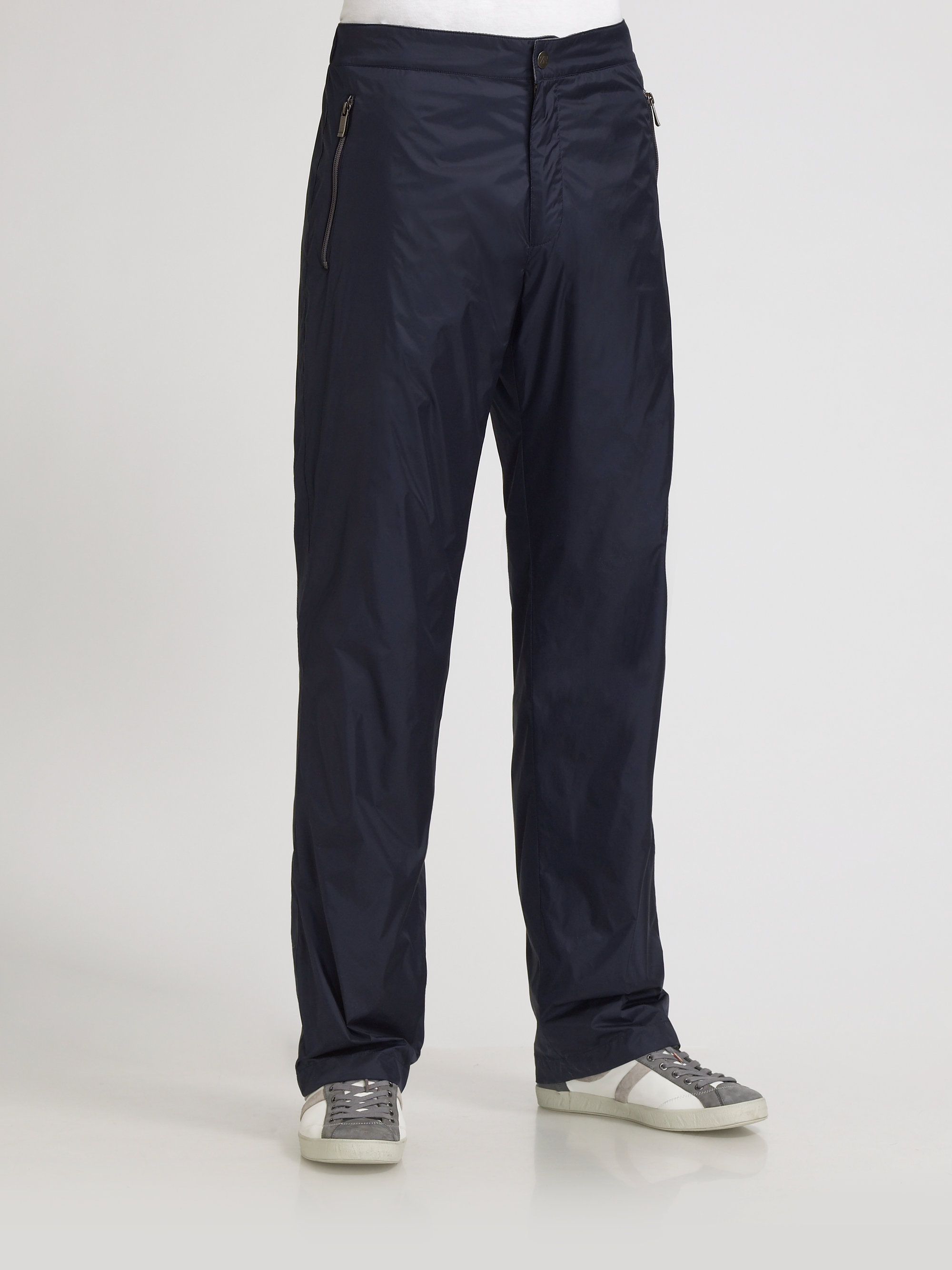 Zegna Sport Track Pants in Navy (Blue) for Men - Lyst