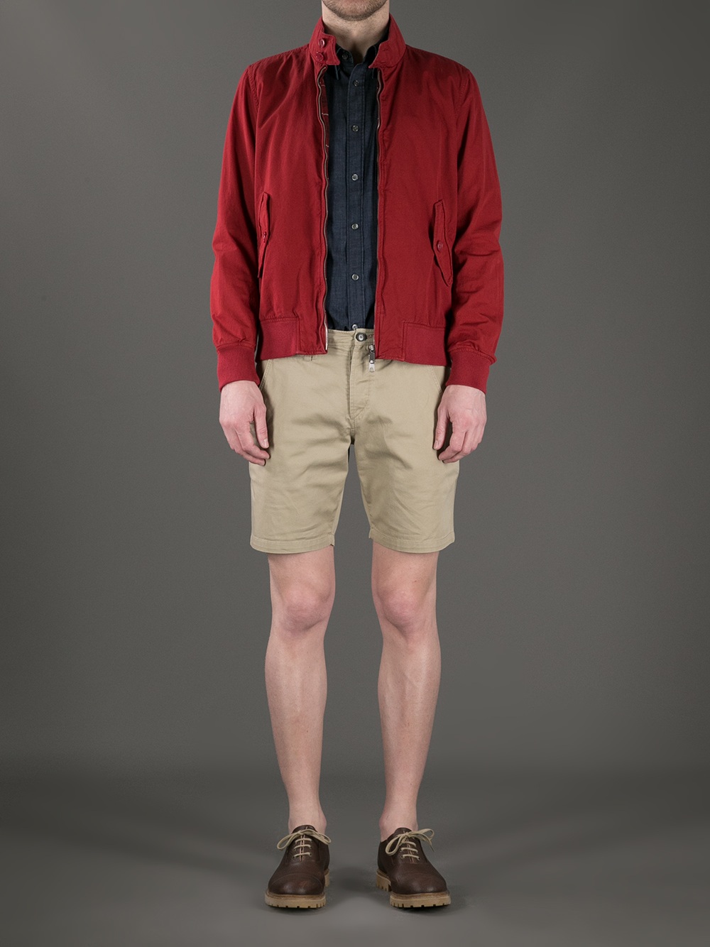red baracuta jacket