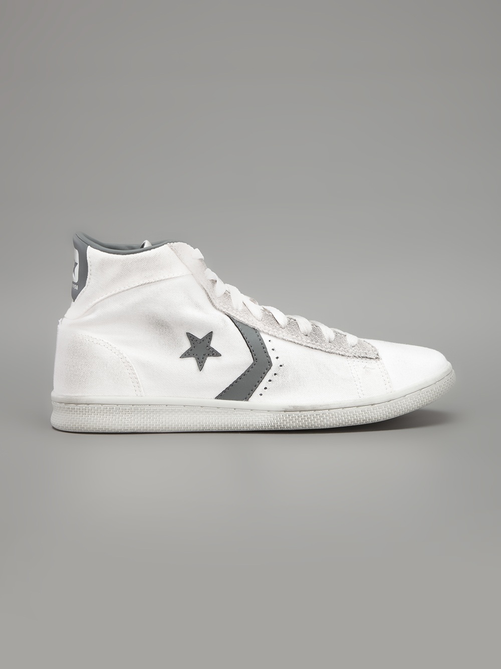 Converse Pro Leather Lp Mid Sneaker in White - Lyst