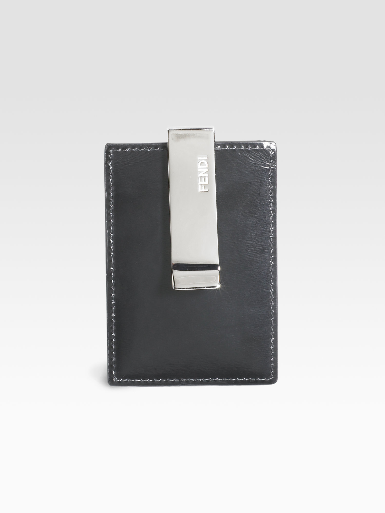 Fendi Money Clip in Black for Men - Lyst