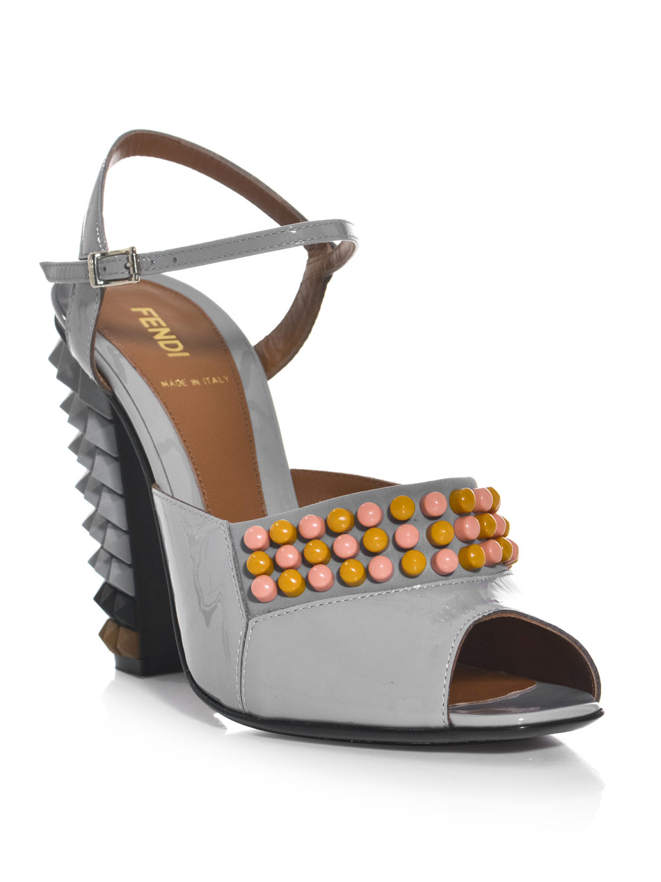 fendi studded sandals