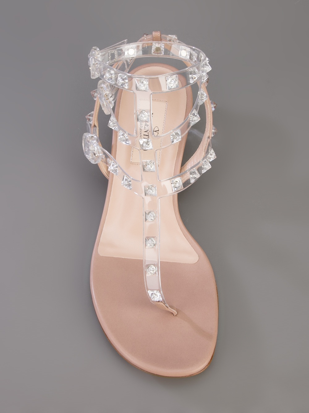 valentino transparent sandals