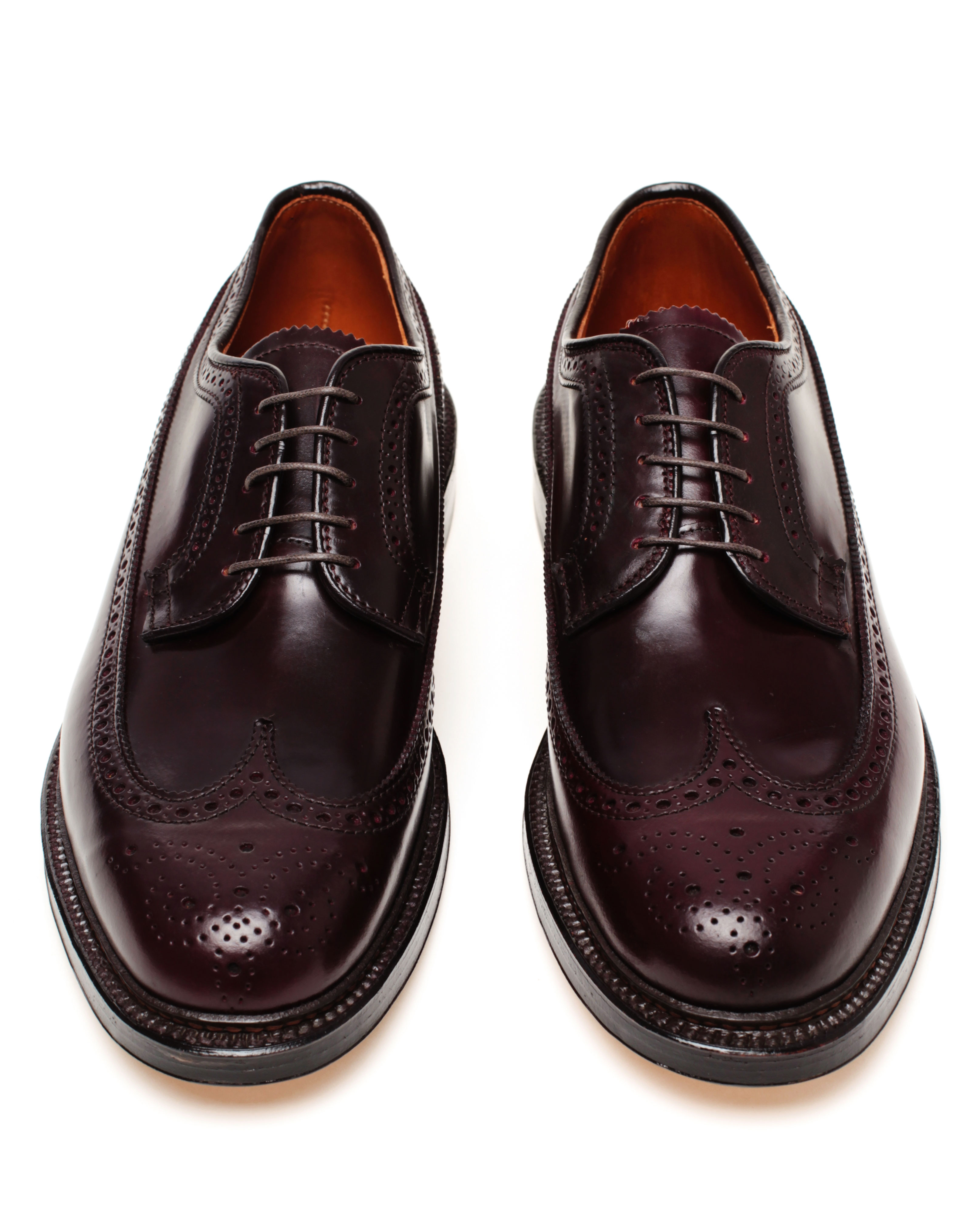 Alden Cordovan Leather Brogues in Brown for Men Lyst