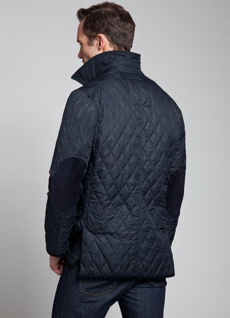 Bonobos Quilted Jacket Navy in Blue for Men - Lyst