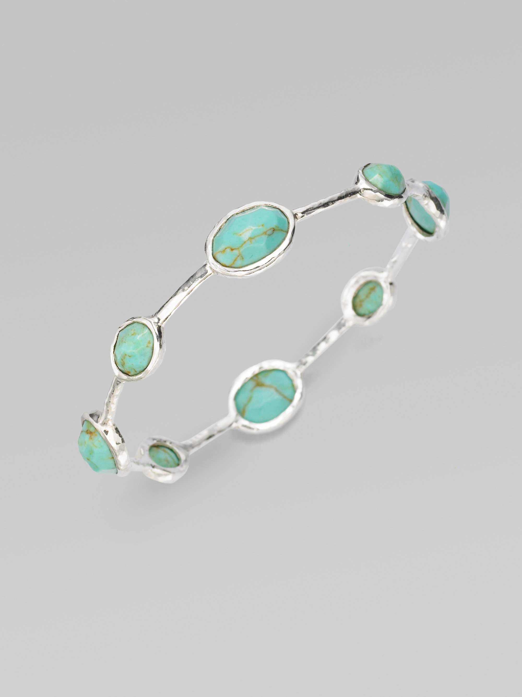 Ippolita Turquoise & Sterling Silver Bracelet in Blue - Lyst