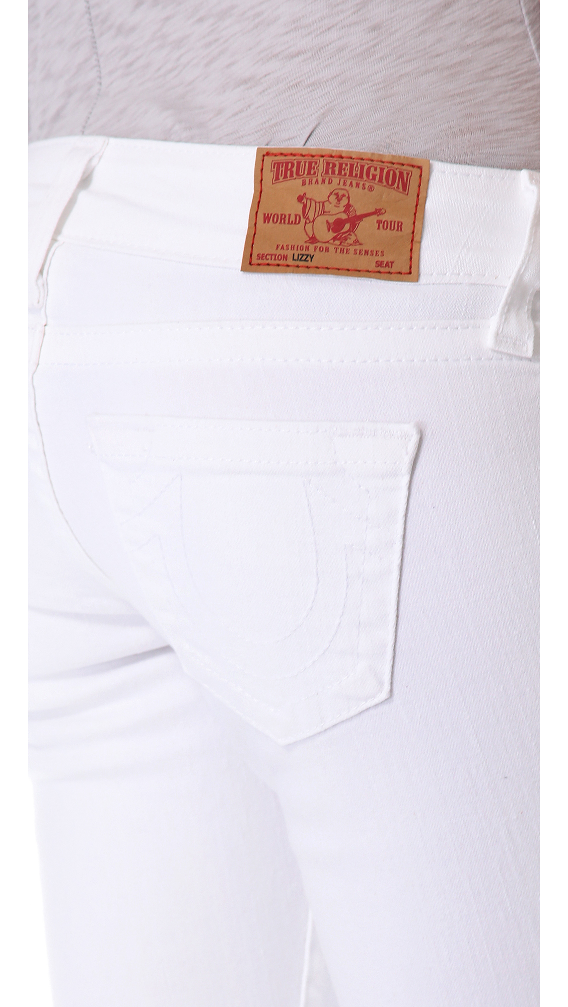 True Religion Lizzy Cropped Jeans in 