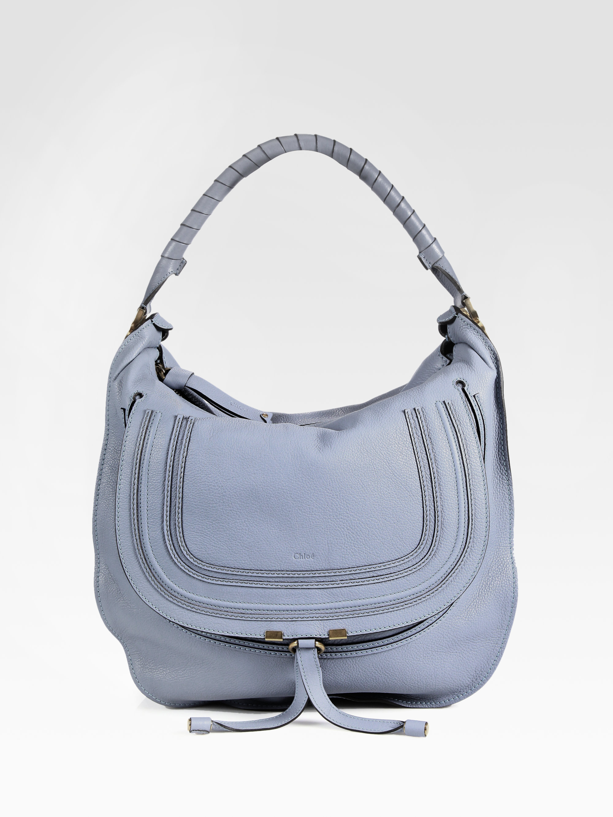 Lyst Chloé Marcie Large Hobo In Blue Gallery