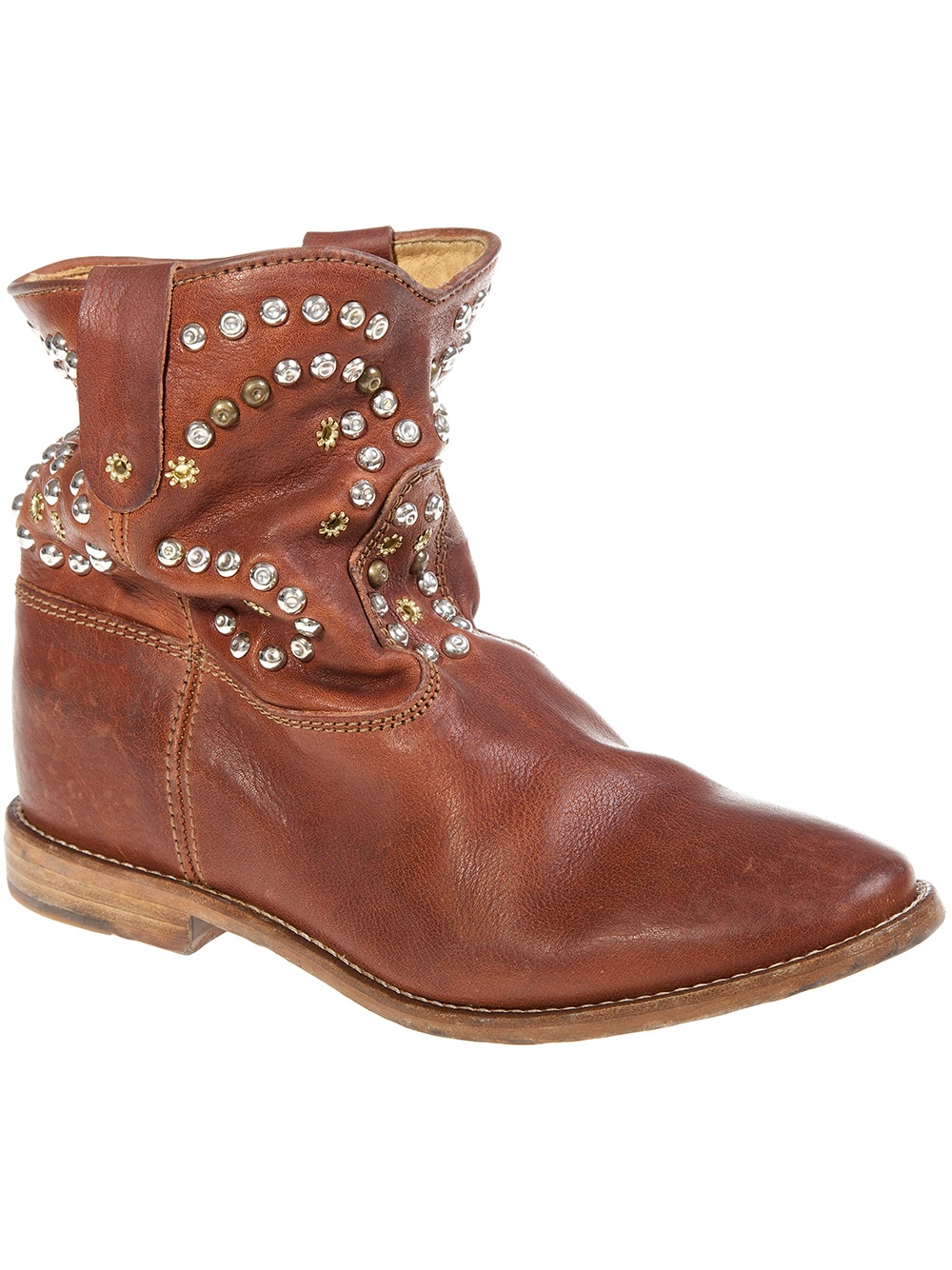 isabel marant boots brown