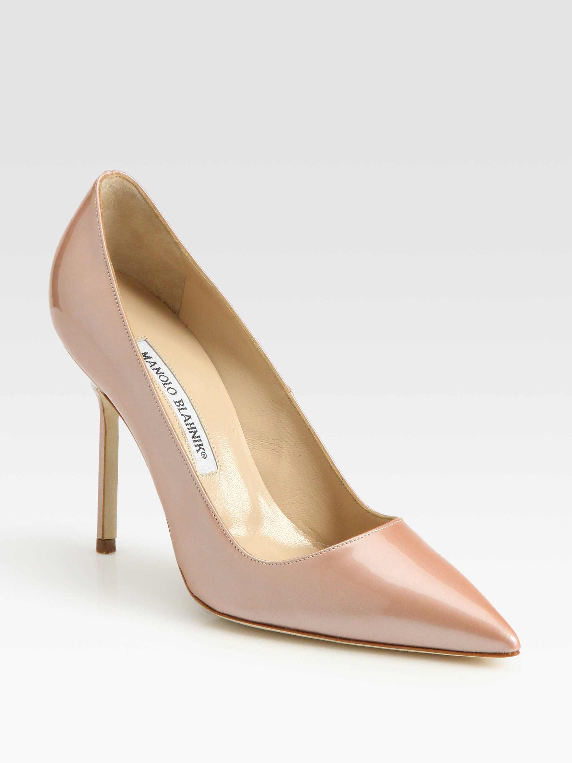 Blush patent heels Outlet