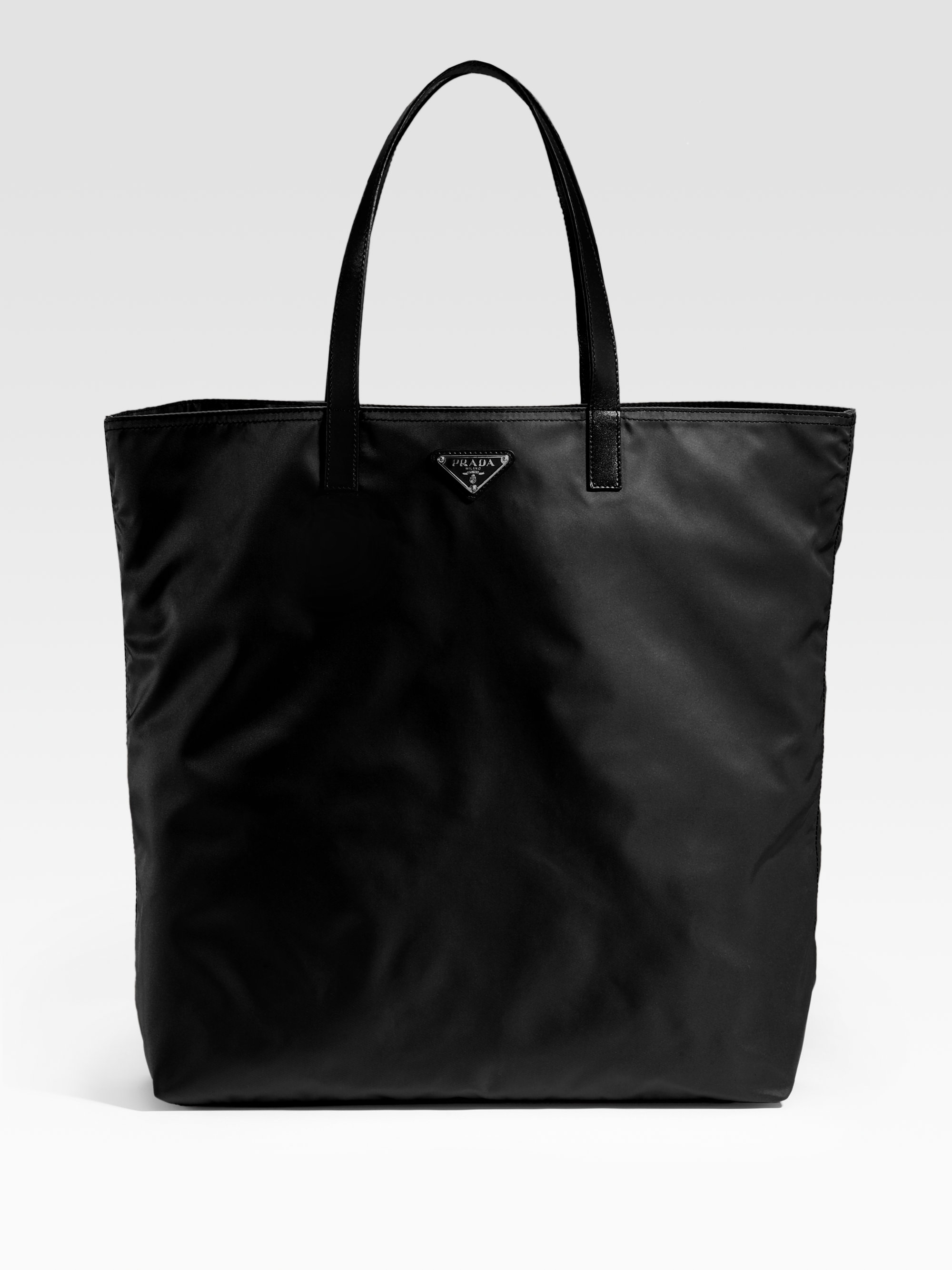 Prada Black Tote Handbags | semashow.com
