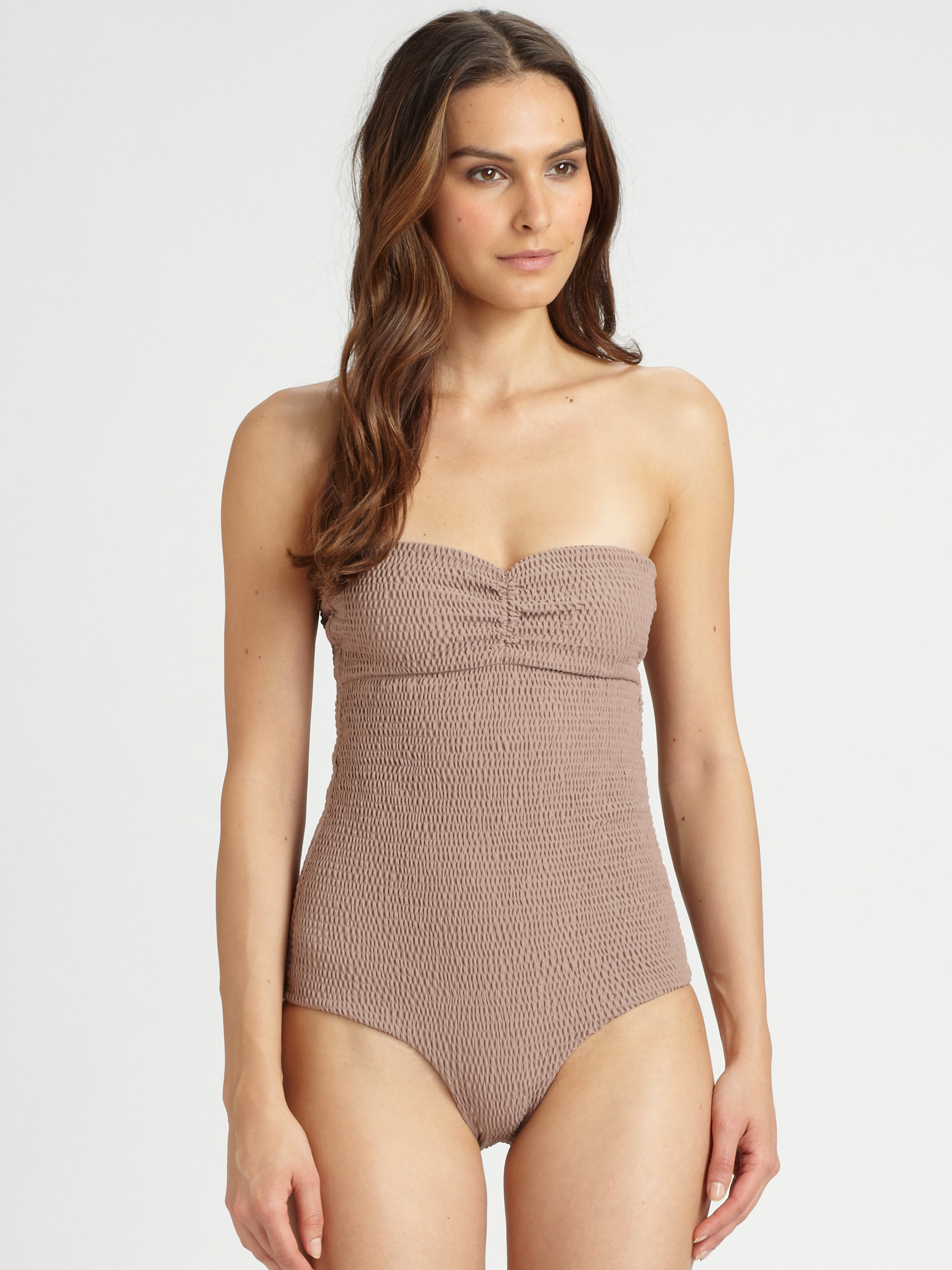praver swimwear onepiece lucy strapless swimsuit in free sales