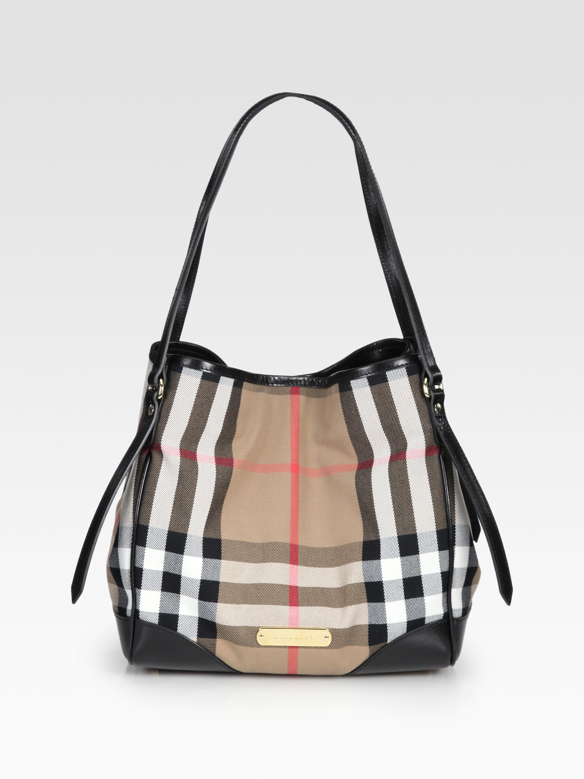 burberry canterbury tote black
