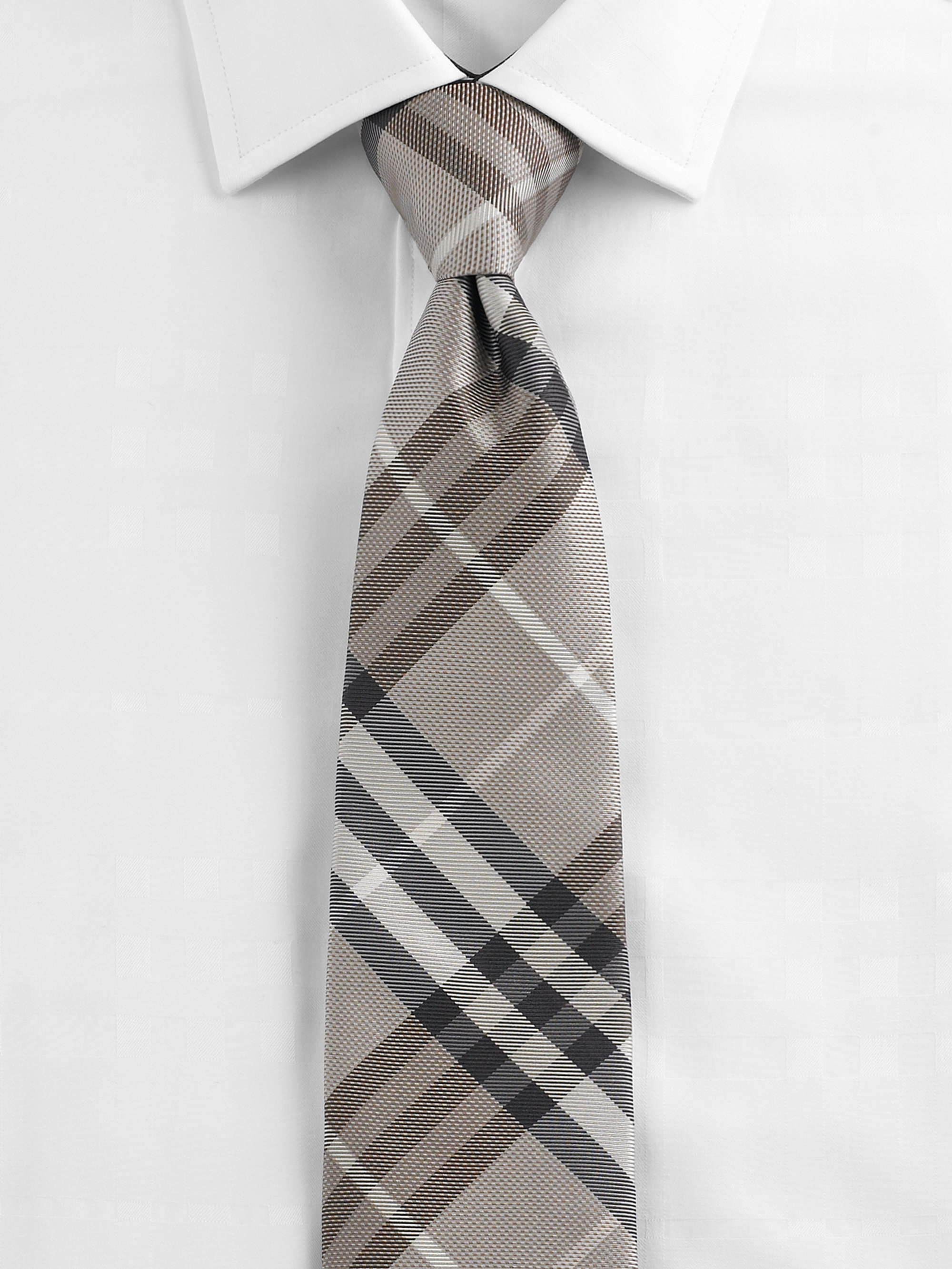 burberry check scarf