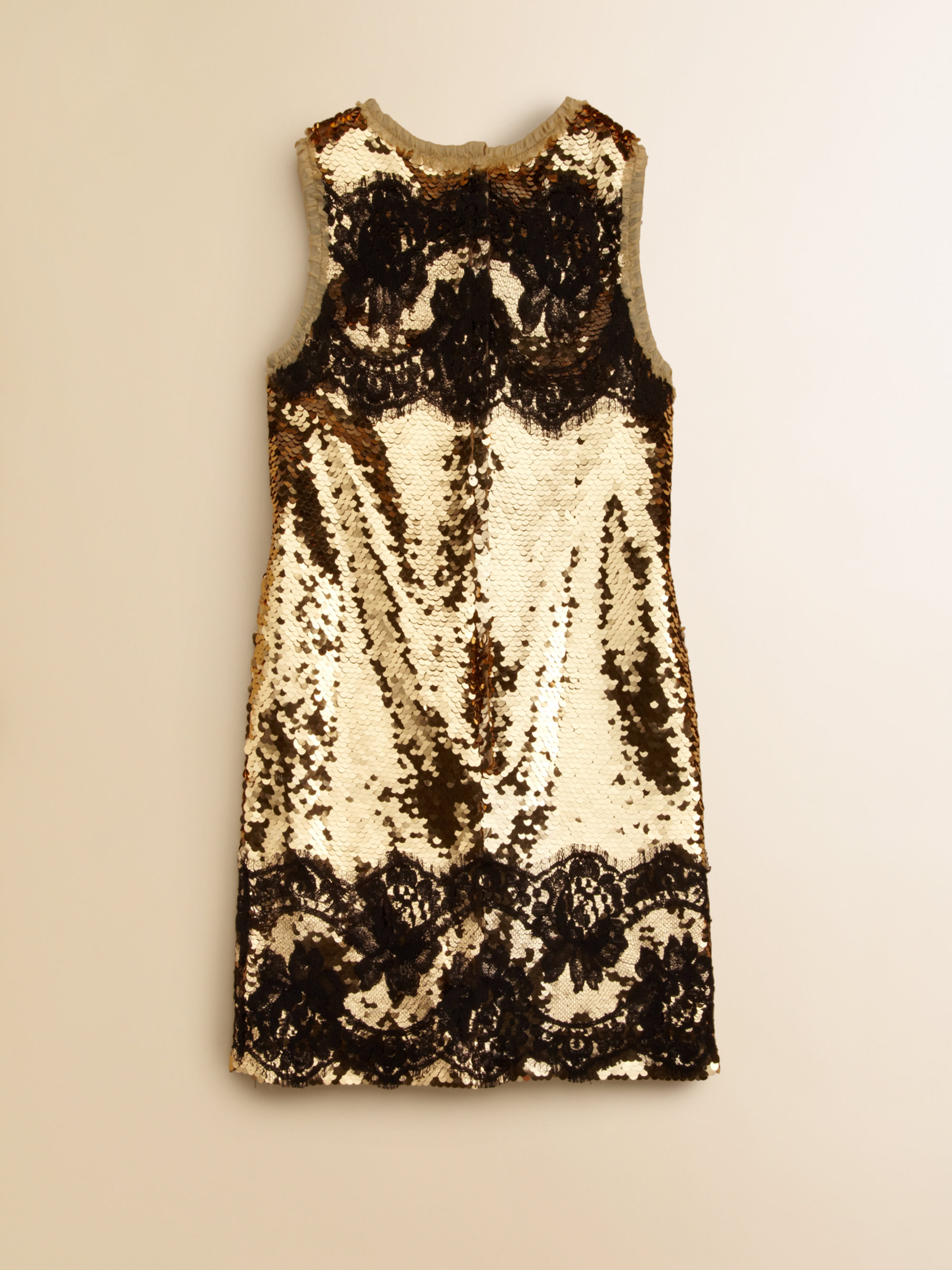 little girl black sequin dress