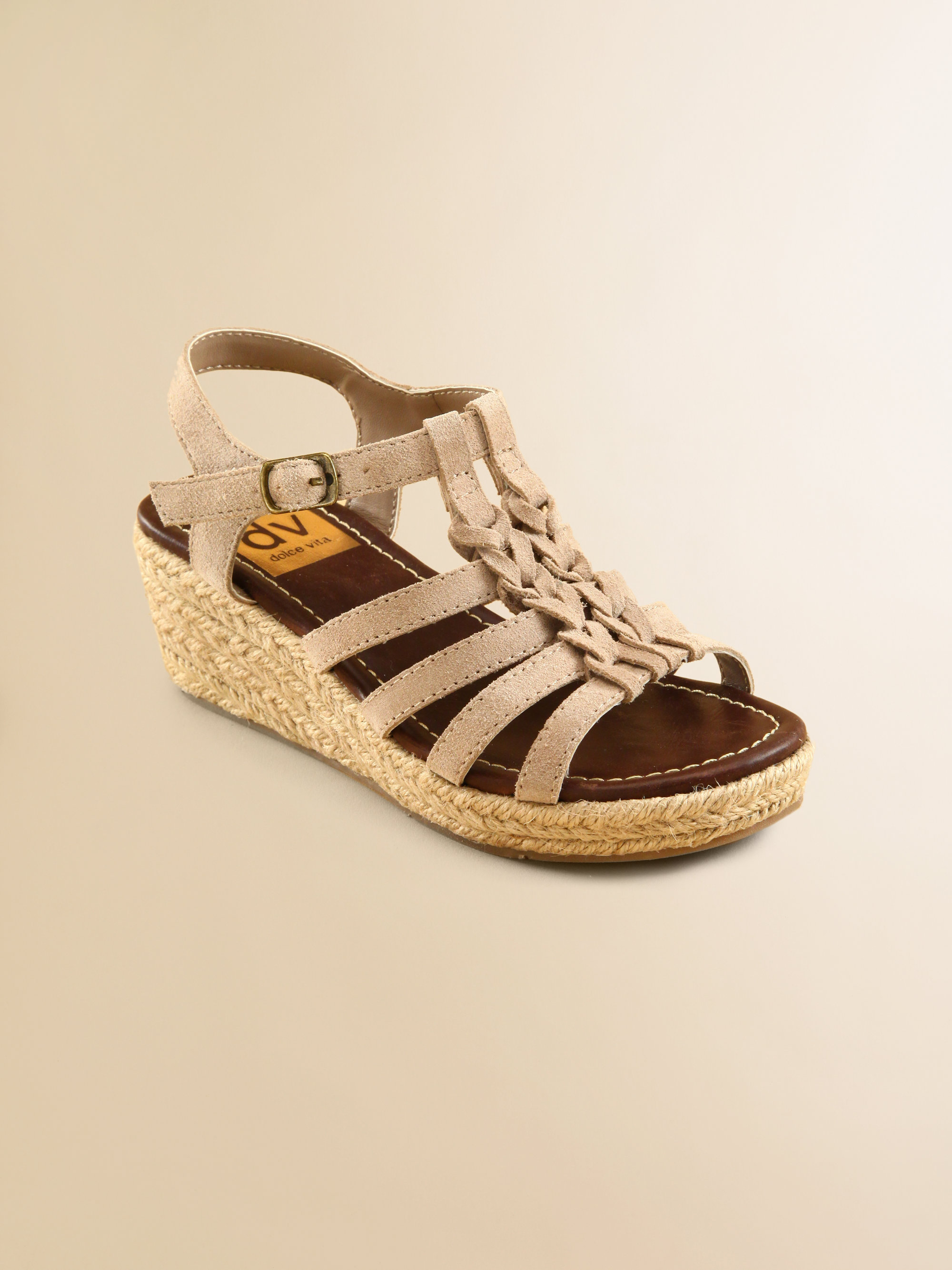 DV by Dolce Vita Shoes, Tatiana Wedge Sandals - Shoes - Macy's | Shoes, Wedges, Wedge sandals