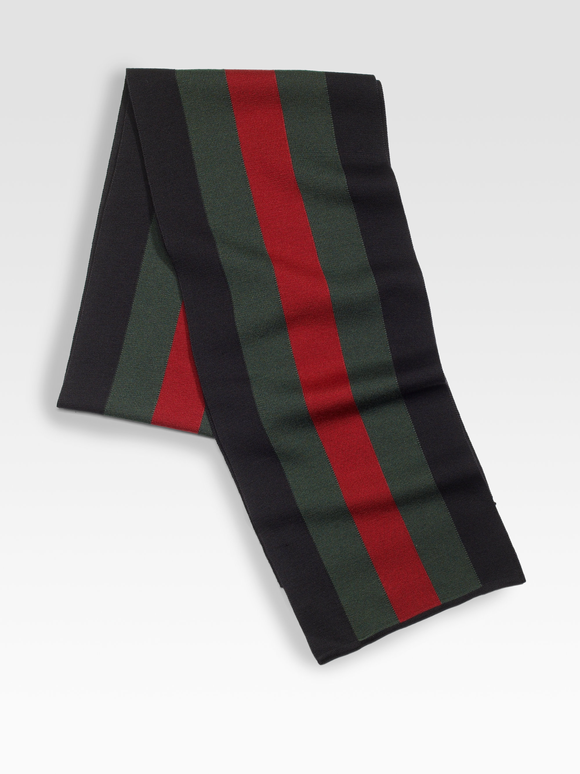 green and red gucci scarf
