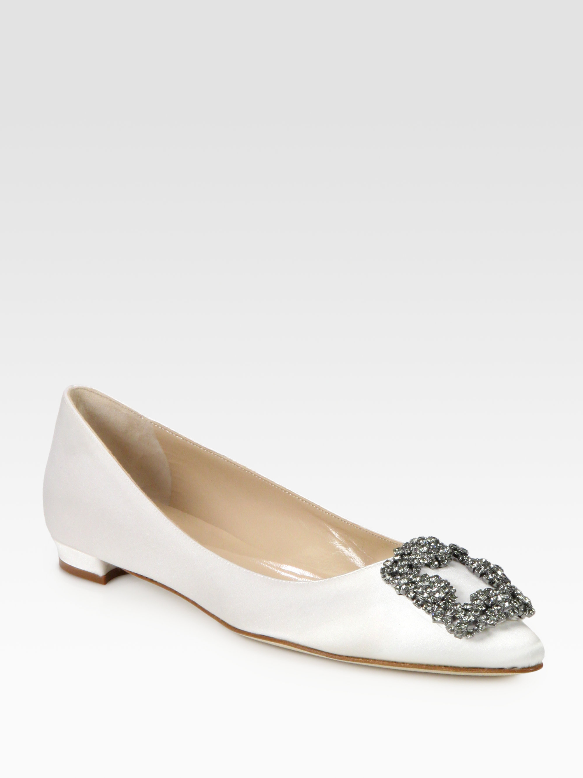 manolo blahnik wedding flats