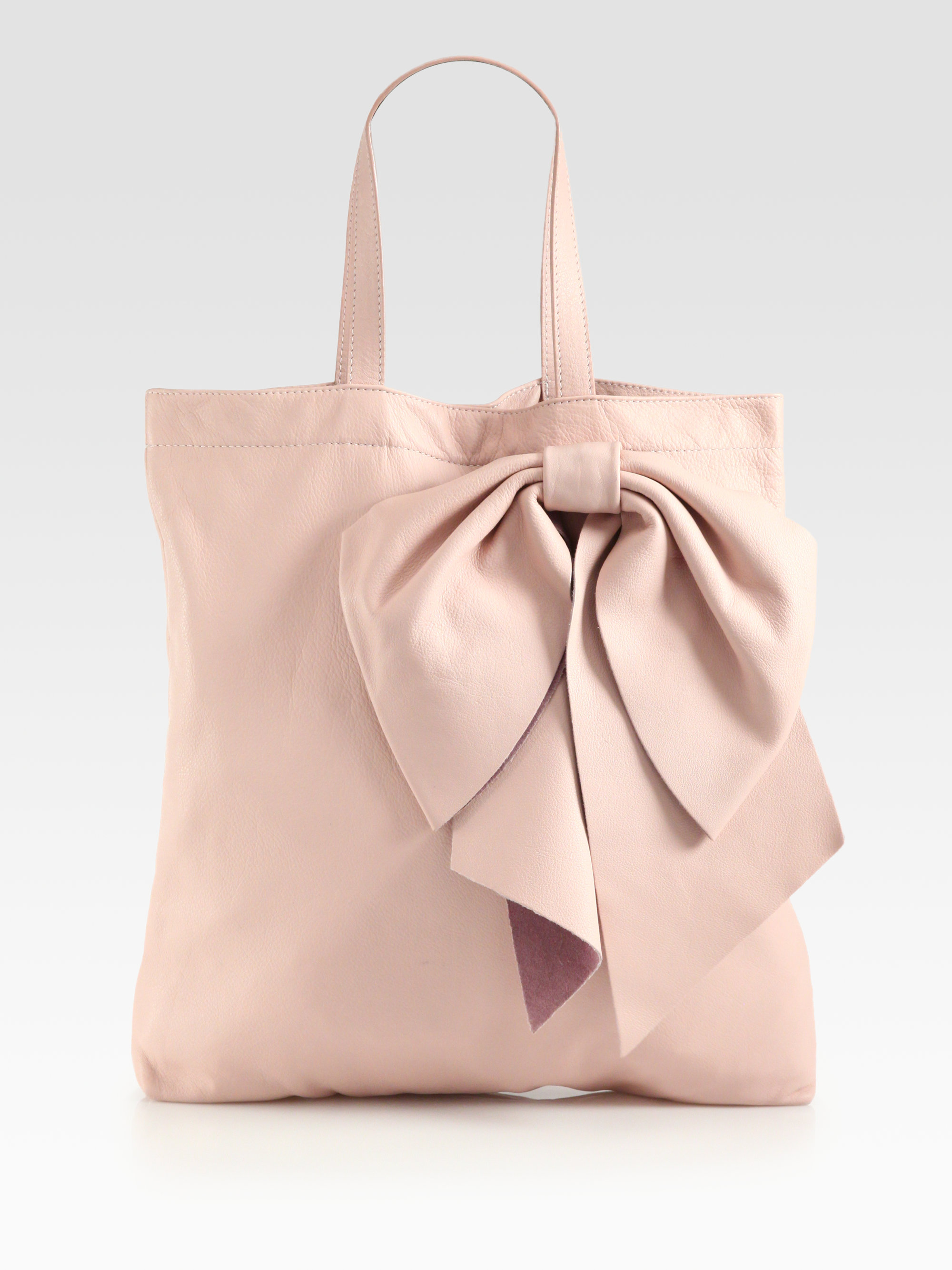 RED Valentino Bow Tote in Pink - Lyst