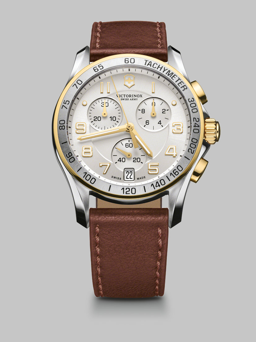 Victorinox Chronograph Stainless Steel Watch in Metallic Lyst