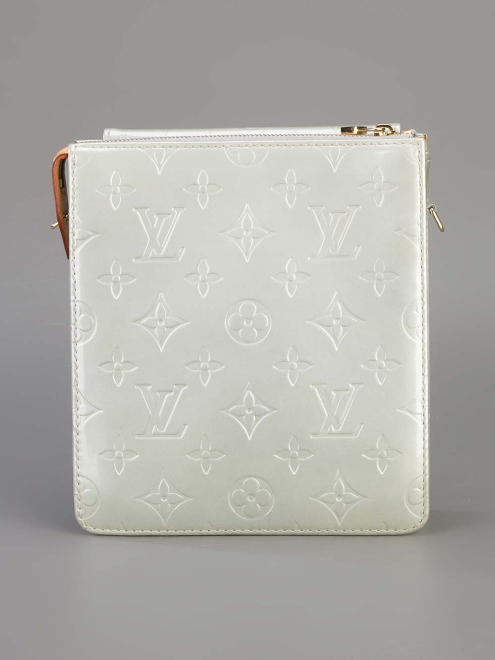 Louis Vuitton Monogram Silver Vernis Bag in Metallic - Lyst